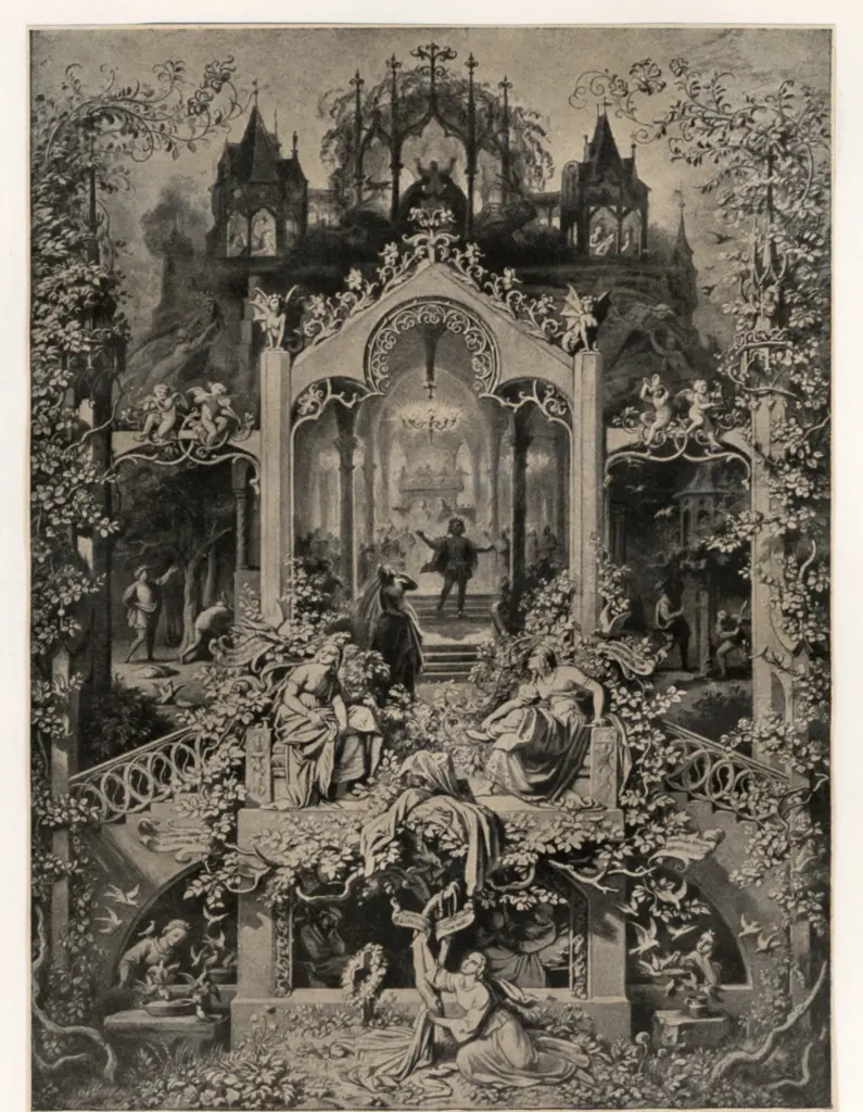 Neureuther, Eugen , Il giardino incantato