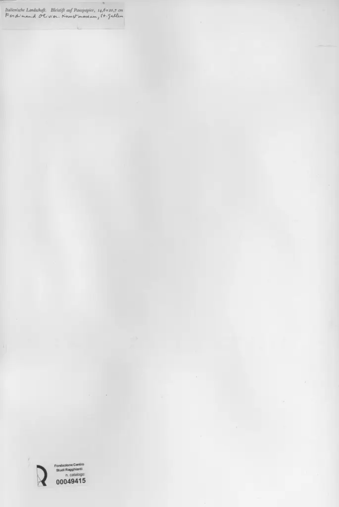 Anonimo , Von Olivier, Ferdinand - sec. XIX - Italienische Landschaft , retro