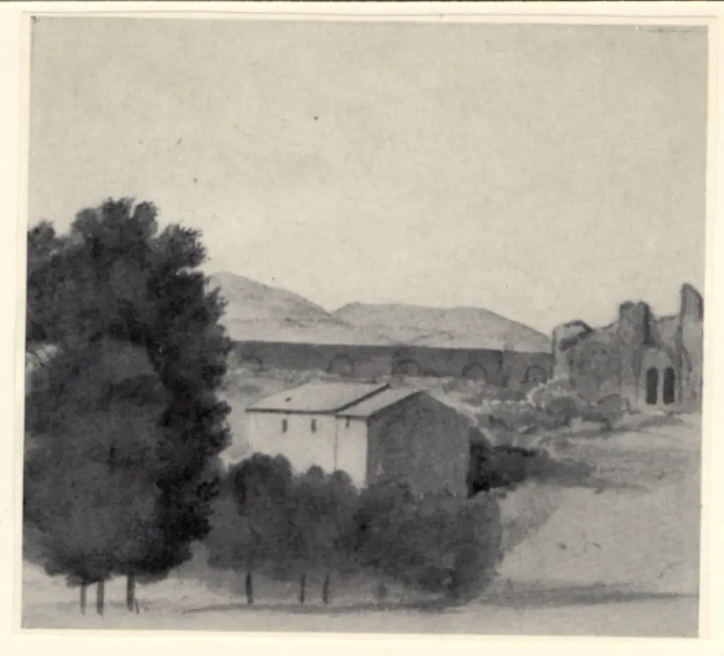 Von Olivier, Ferdinand , Campagna romana -