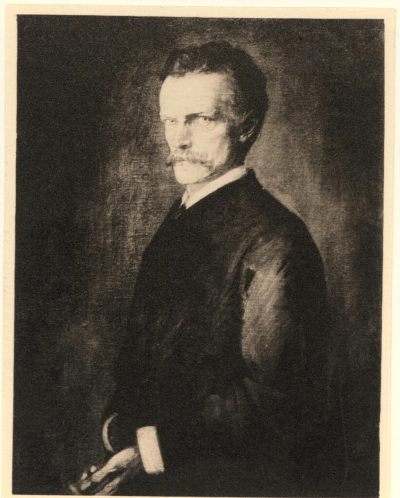 Anonimo , von Lenbach, Franz - sec. XIX - Ritratto di uomo , fronte