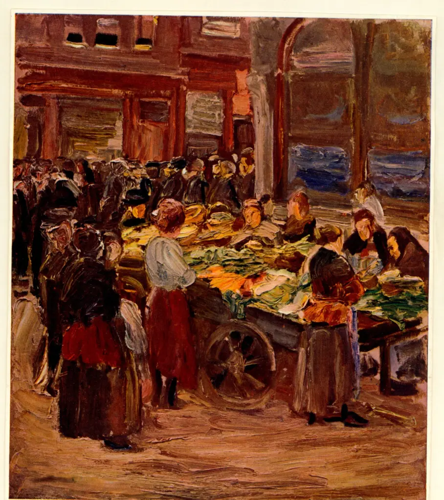 Anonimo , Liebermann, Max , fronte