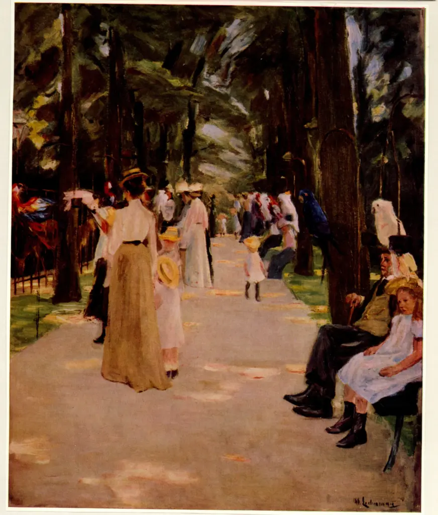 Anonimo , Liebermann, Max , fronte