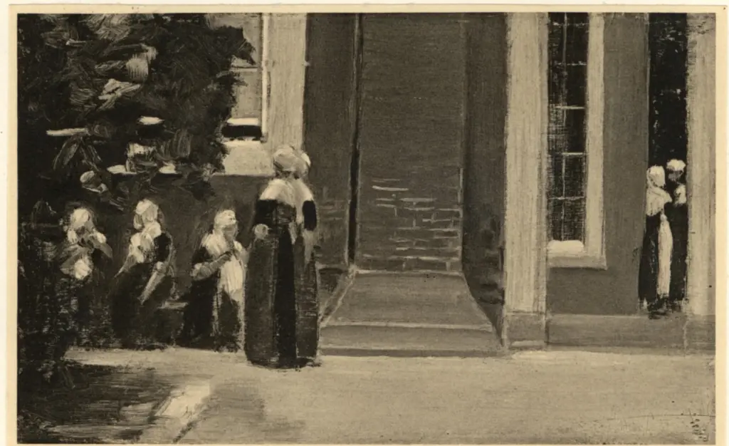 Liebermann, Max , Studie aus dem Amsterdamer Wasenhaus