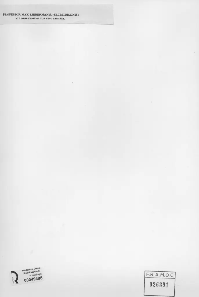 Anonimo , Liebermann, Max - - , retro