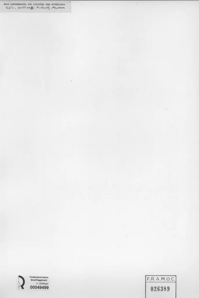 Anonimo , Liebermann, Max , retro