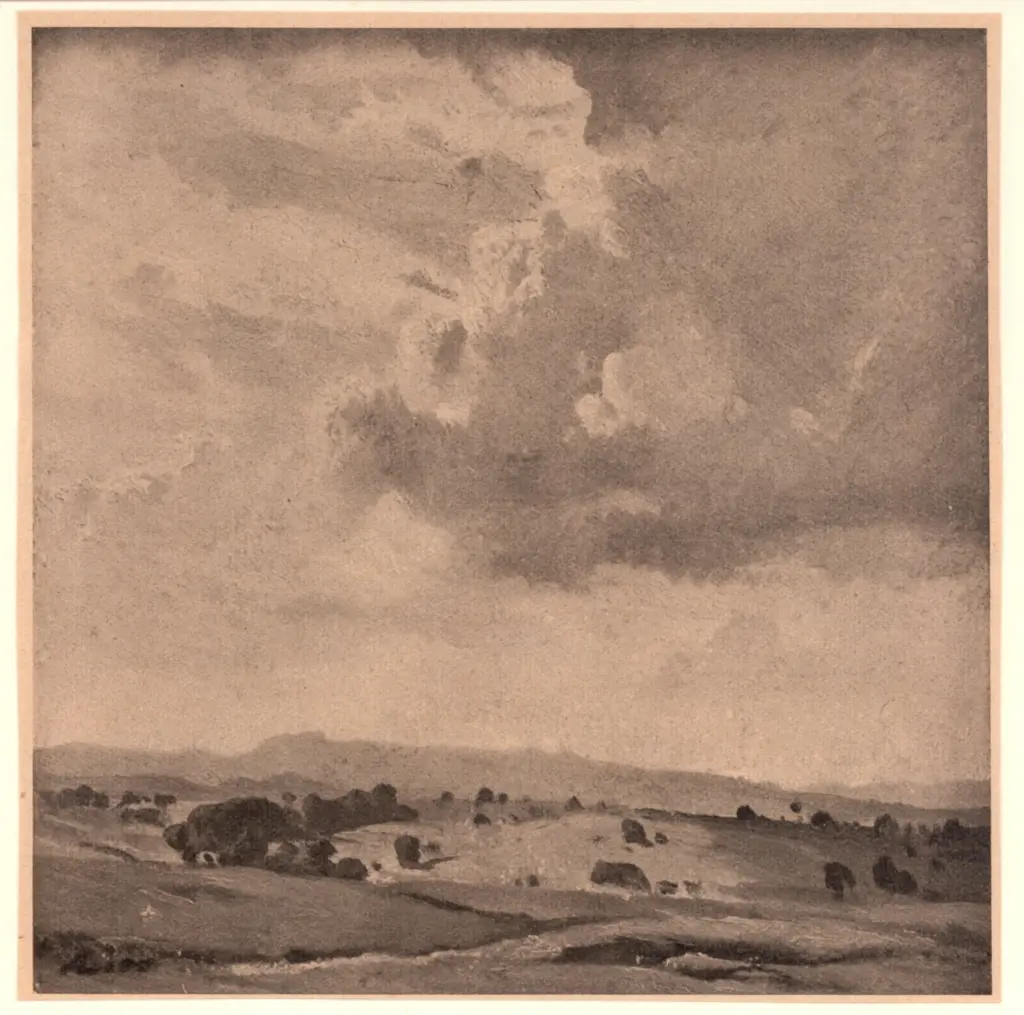 Lier, Adolf , Gewitterstimmung