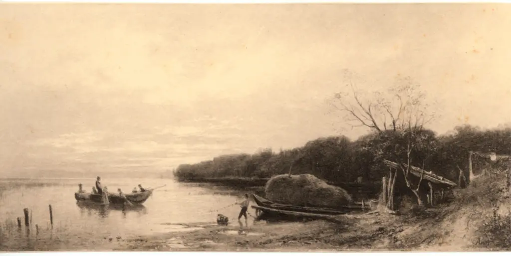 Anonimo , Lier, Adolf - sec. XIX - Barche , fronte