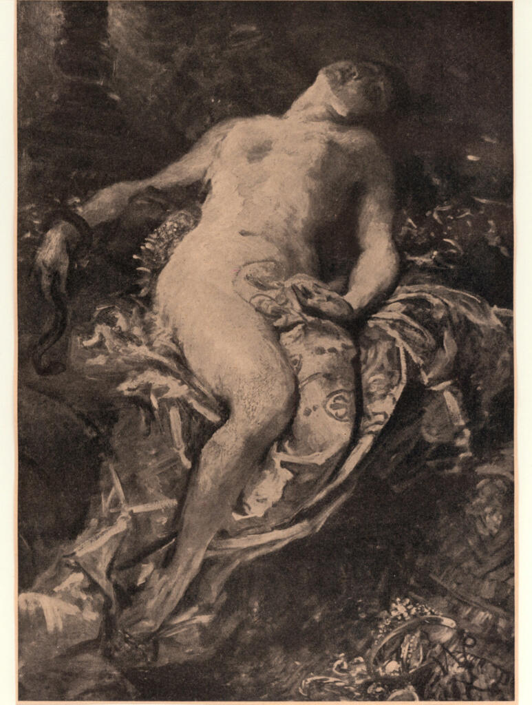 Anonimo , von Lindnschmit, Wilhelm - sec. XIX - Kleopatra , fronte