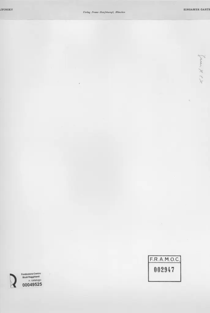 Anonimo, Anonimo , retro