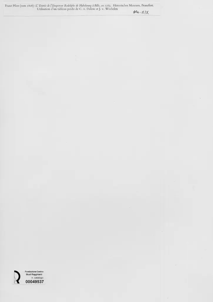 Anonimo , Pforr, Franz - sec. XIX , retro