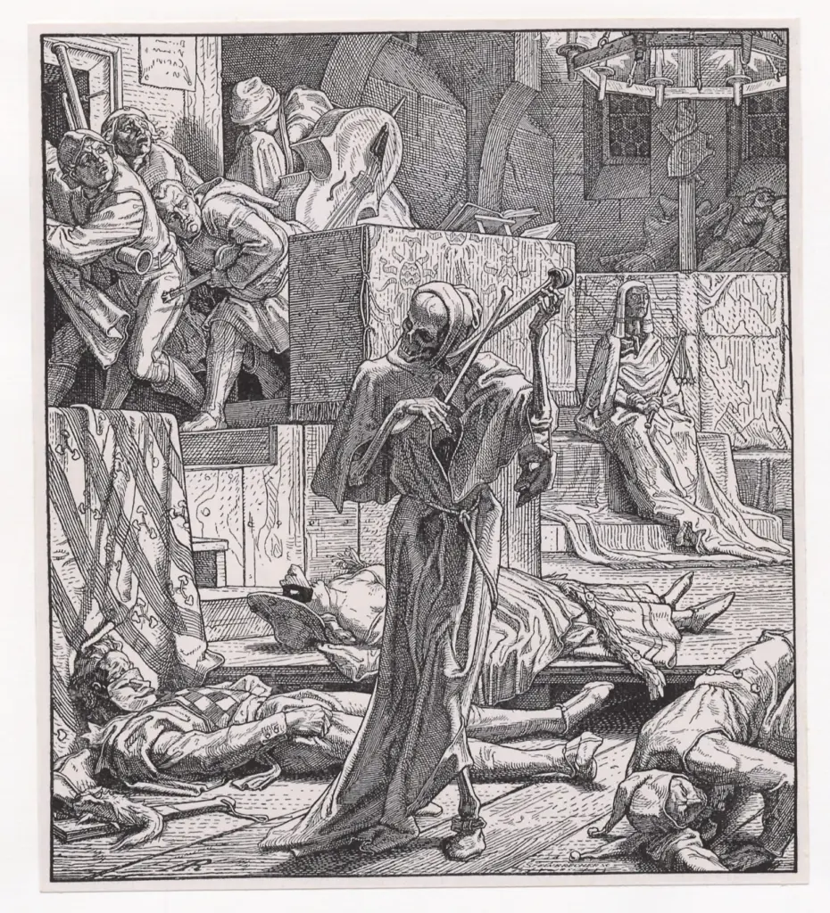 Rethel, Alfred , Der Tod als W&uuml;rger -