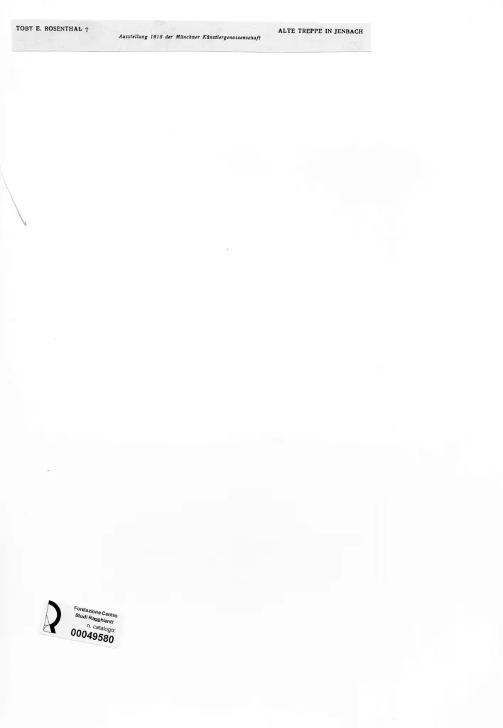 Anonimo , Rosenthal, Toby Edwards - sec. XIX - Vecchie scale a Jenbach , retro