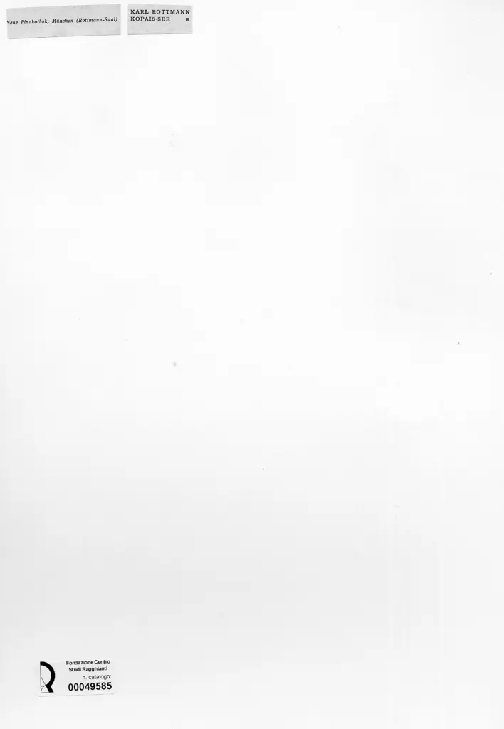 Anonimo , Rottman, Karl - sec. XIX - Lago di Kopais , retro