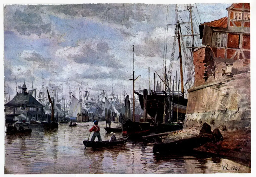 Ruths, J.G.V. , Case ad Amburgo