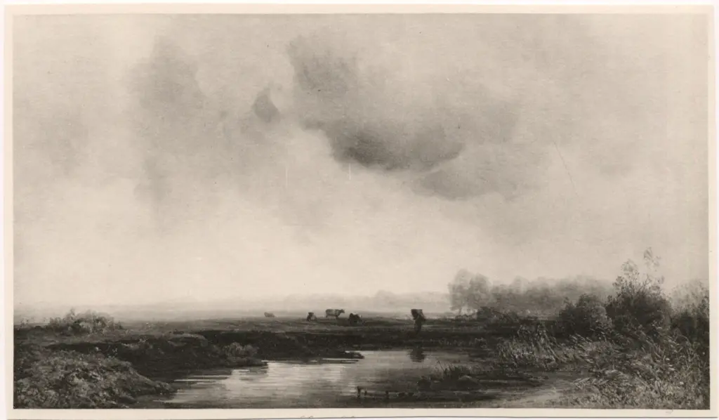 Anonimo , Schleich, Eduard - sec. XIX - Paesaggio , fronte