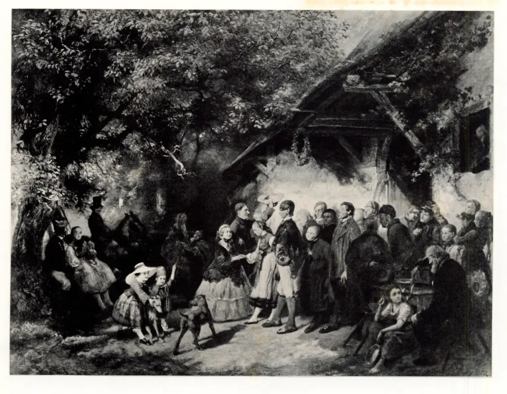 Schlesinger, Felix , Ricevimento di matrimonio