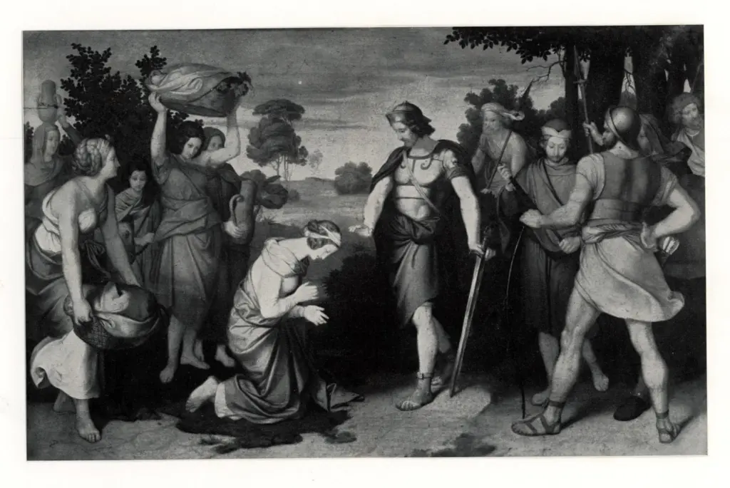 Moritz von Schwind, Ludwig , Abigail davanti a David -