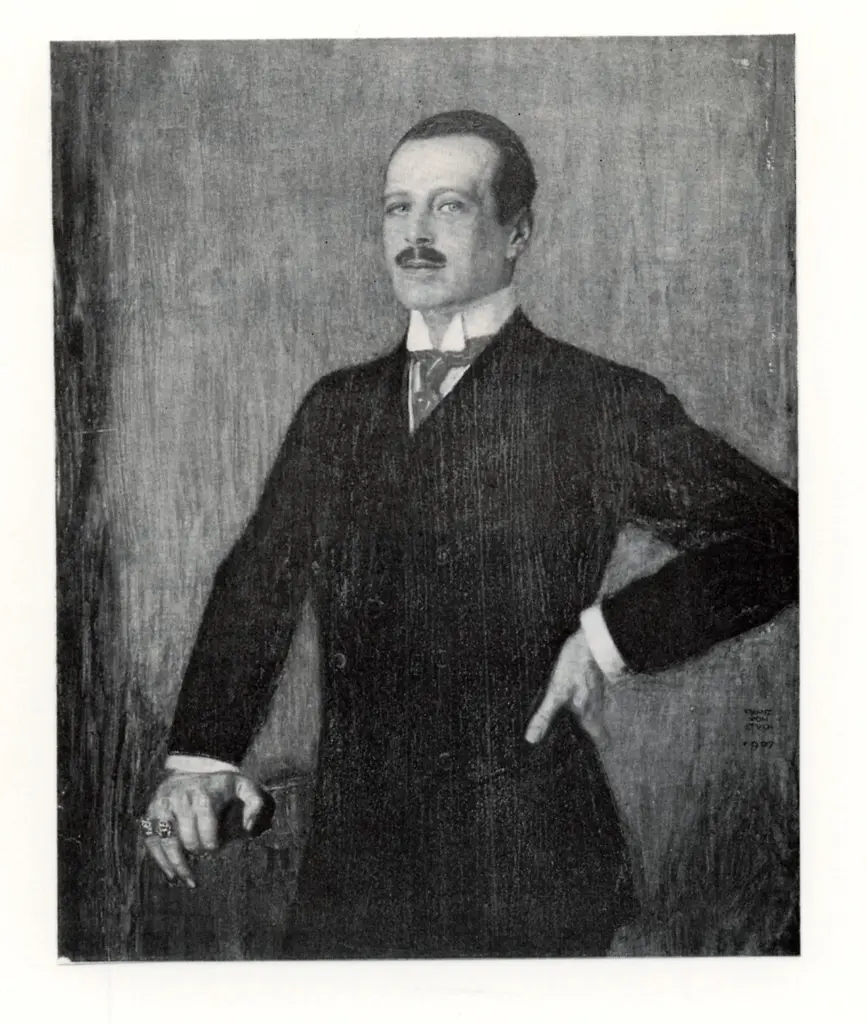 von Stuck, Franz , Il Granduca Ernst Ludwig di Hesse -