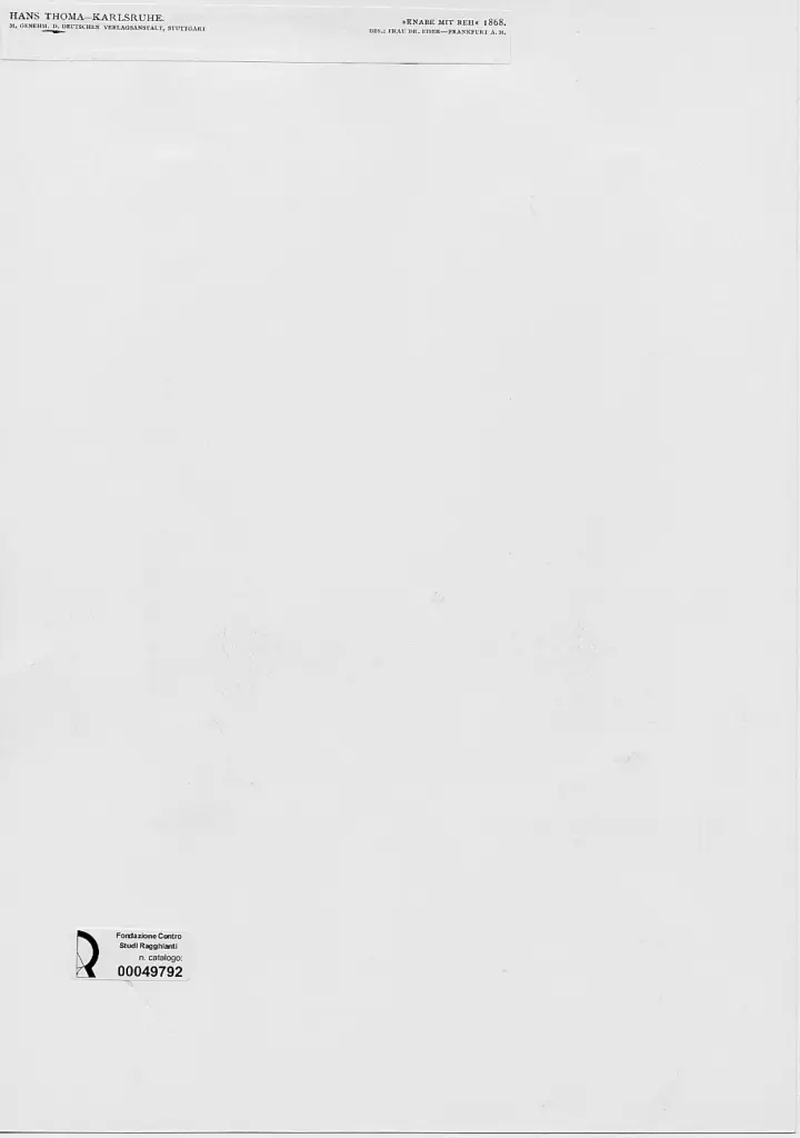 Deutsche Verlagsgesellschaft Stuttgart , Thoma, Hans , retro