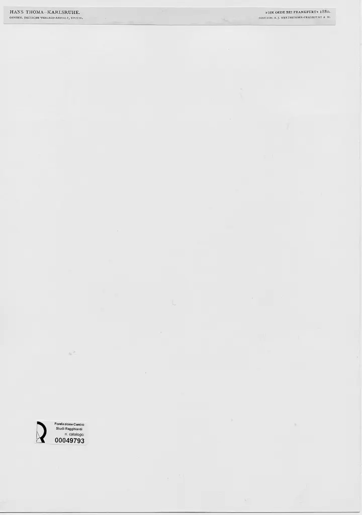 Deutsche Verlagsgesellschaft Stuttgart , Thoma, Hans - sec. XIX , retro