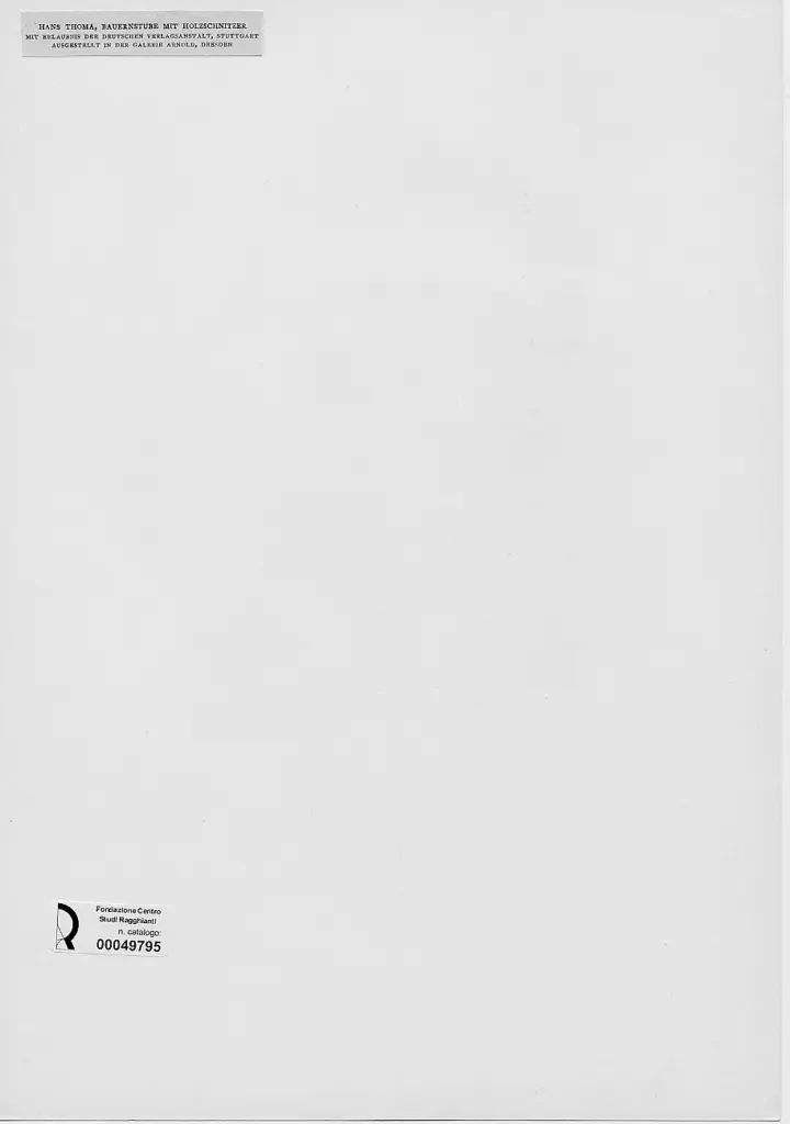 Deutsche Verlagsgesellschaft Stuttgart , Thoma, Hans , retro