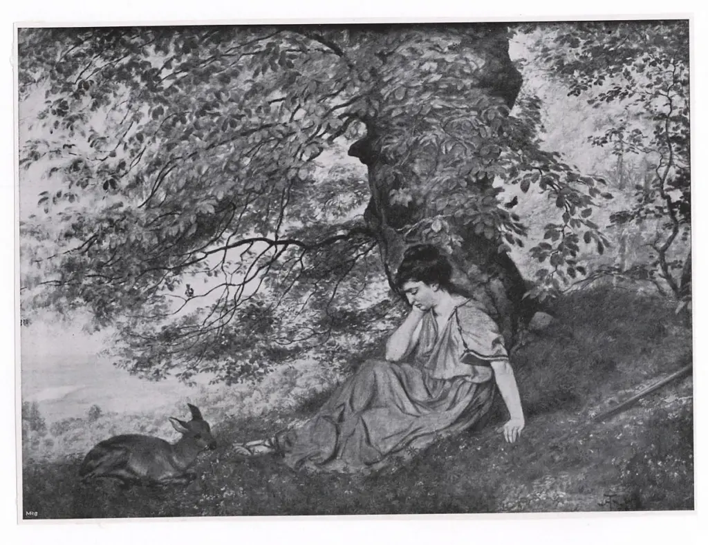 Thoma, Hans - sec. XIX , fronte