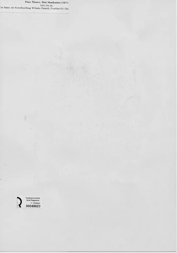 Thoma, Hans - sec. XIX , retro