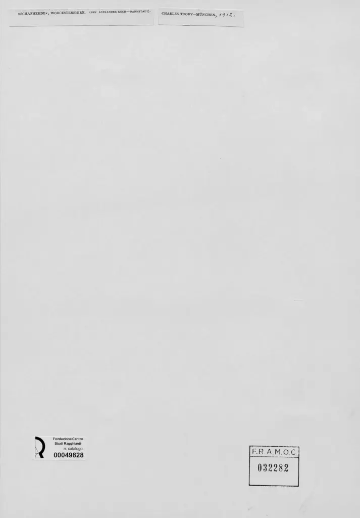 Tooby, Charles - sec. XX , retro