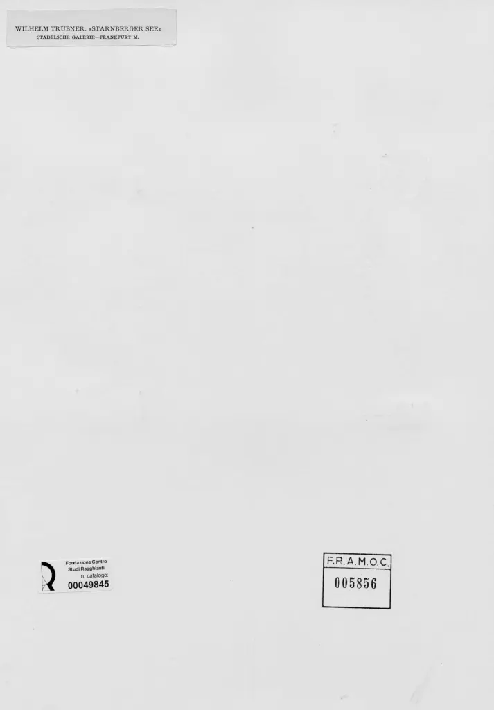 Trubner, Wilhelm , retro