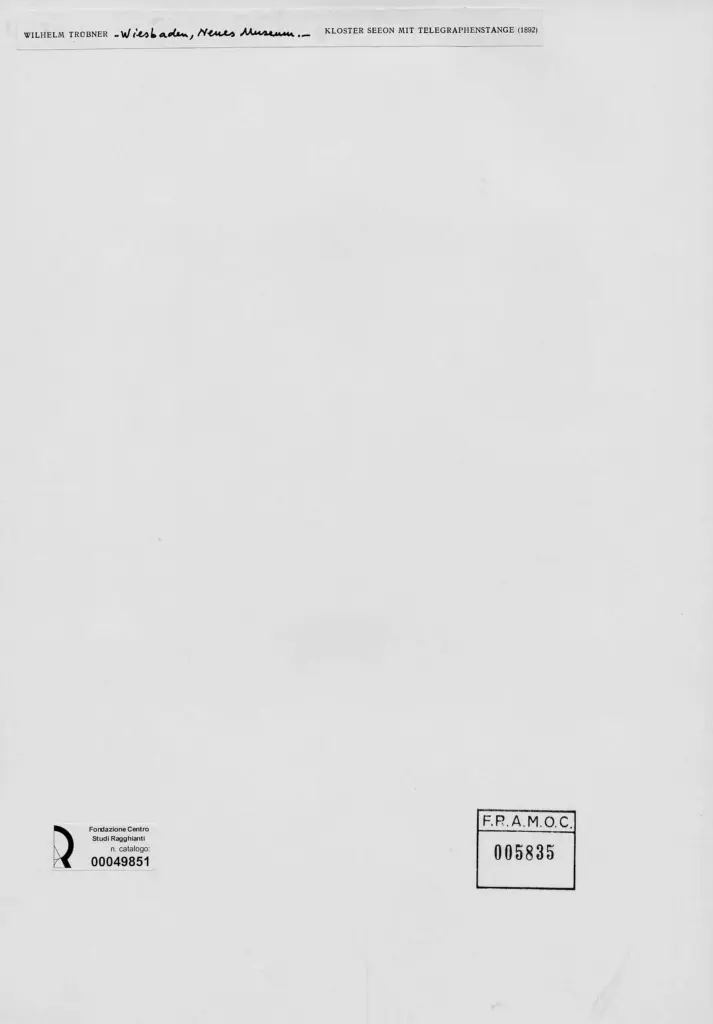 Trubner, Wilhelm , retro