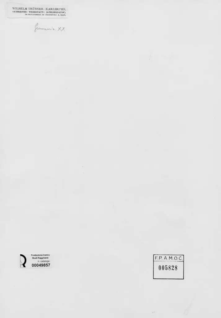 Trubner, Wilhelm , retro