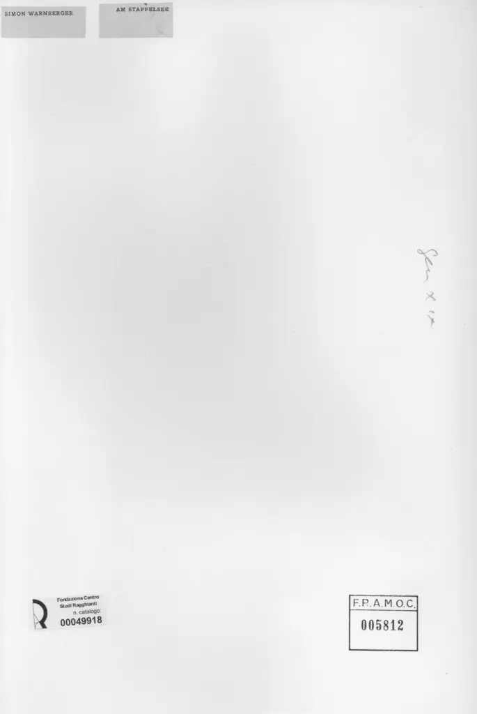 Anonimo , Wagenbauer, Max Joseph , retro