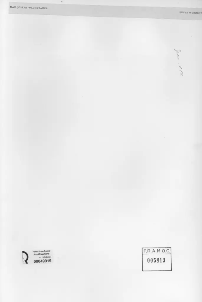 Anonimo , Wagenbauer, Max Joseph , retro