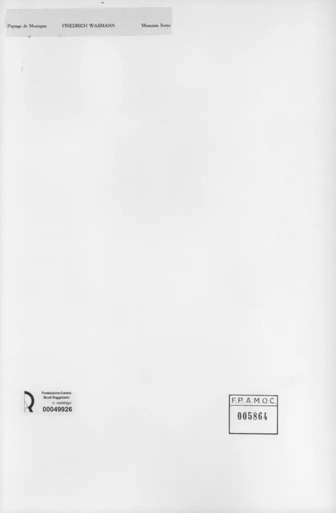 Anonimo , Wasmann, Friedrich , retro