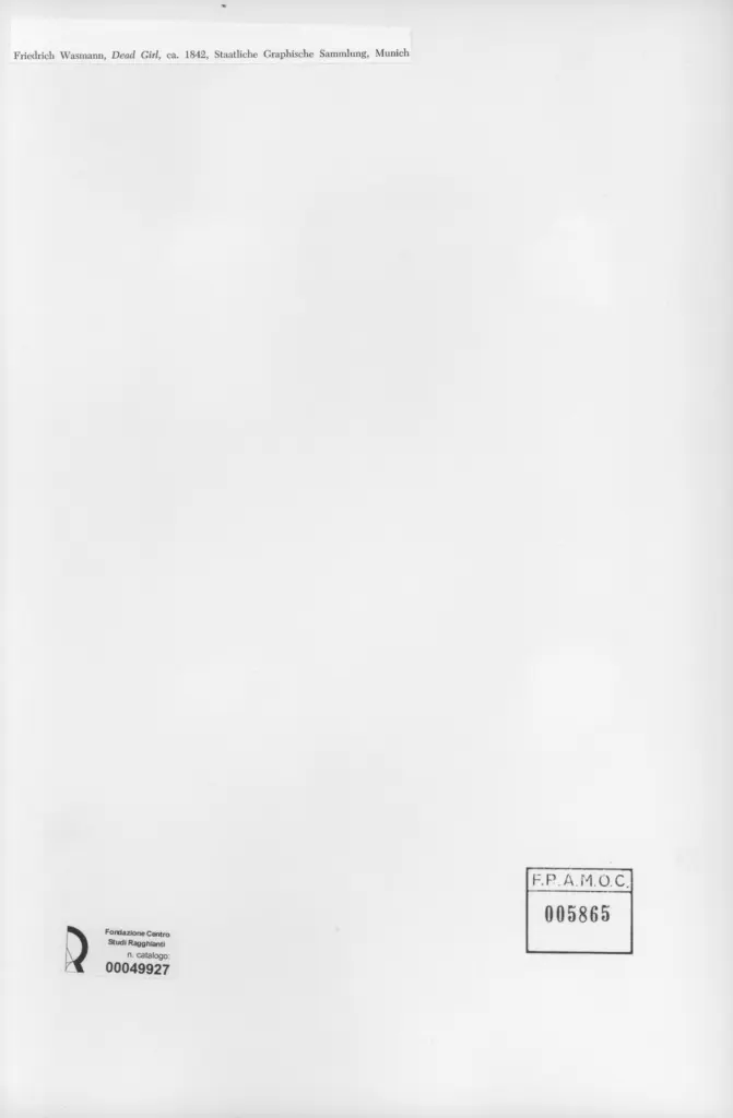 Anonimo , Wasmann, Friedrich - sec. XIX - Dead girl , retro