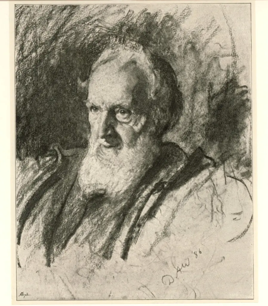 Wehrschmidt, Daniel Albert , Study of head
