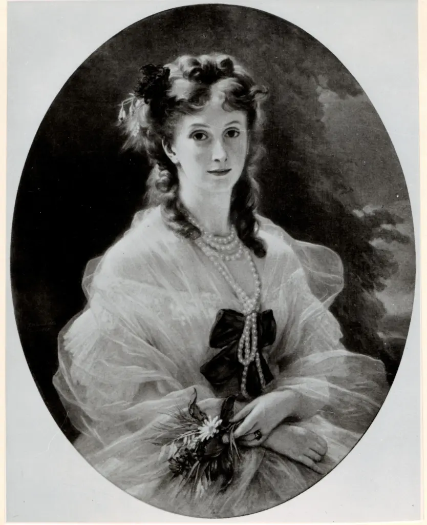 Anonimo , Wintherhalter, Franz - sec. XIX - La duchesse de Morny , fronte