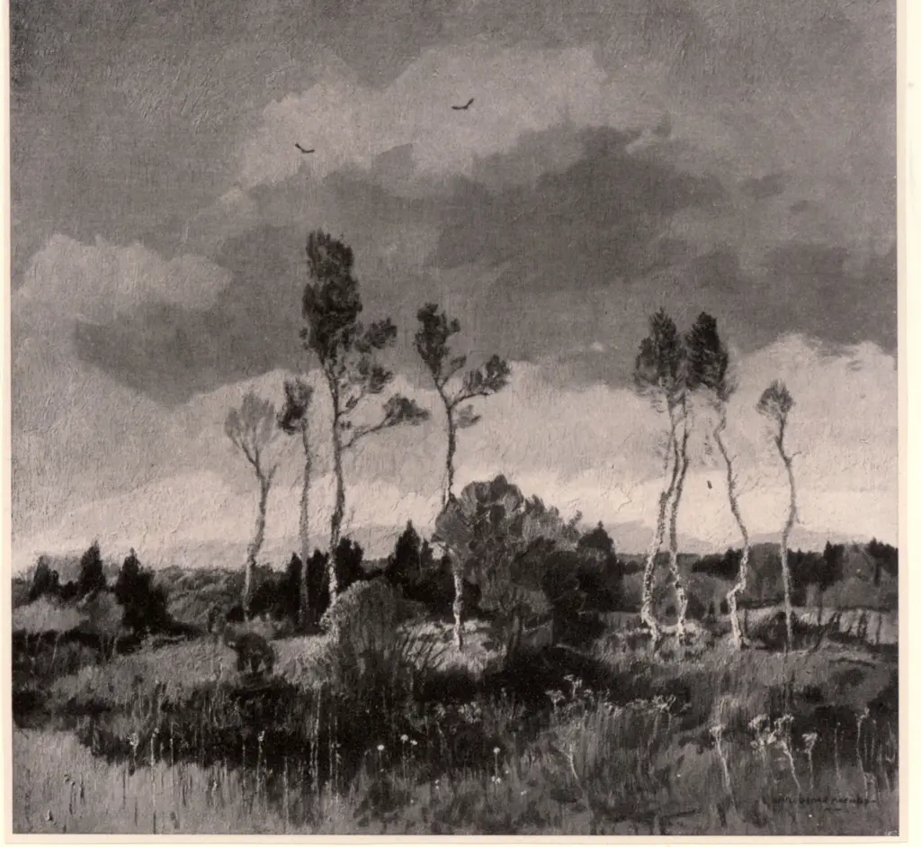 Anonimo , Arends, Carl Oskar - sec. XIX/ XX - Aus den bayerischen vorbergen , fronte