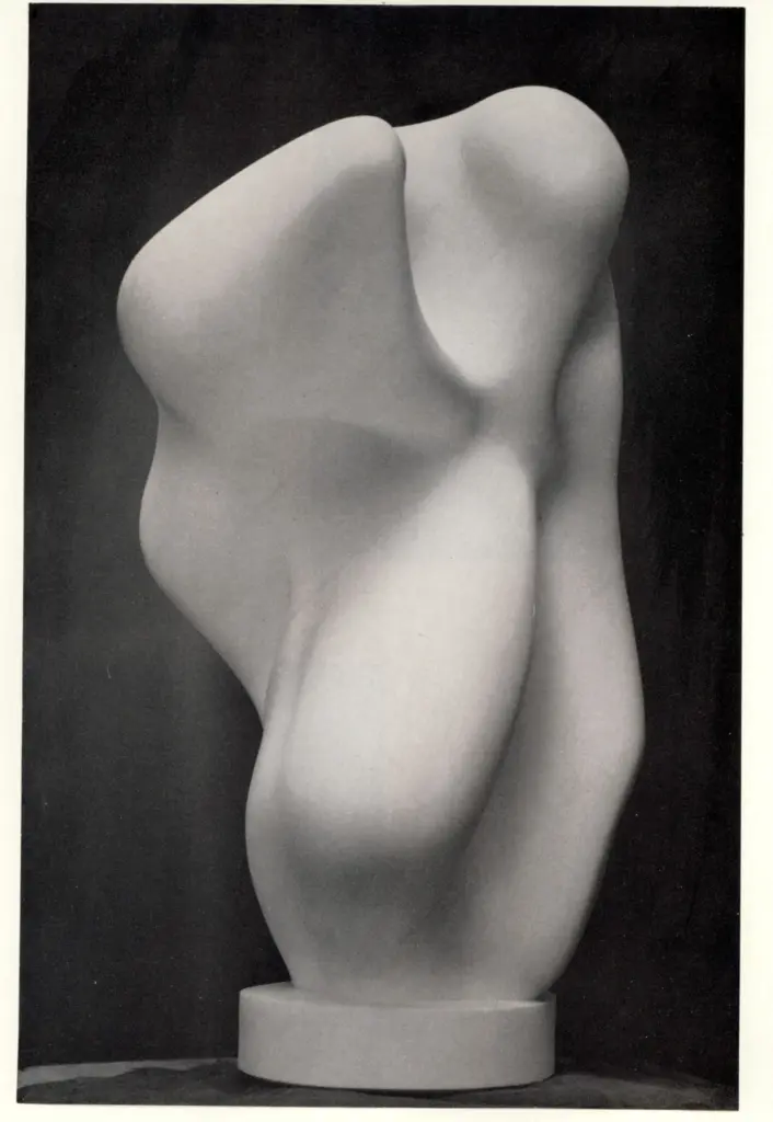 Arp, Jean , Menschlich, mondhaft, geisterhaft