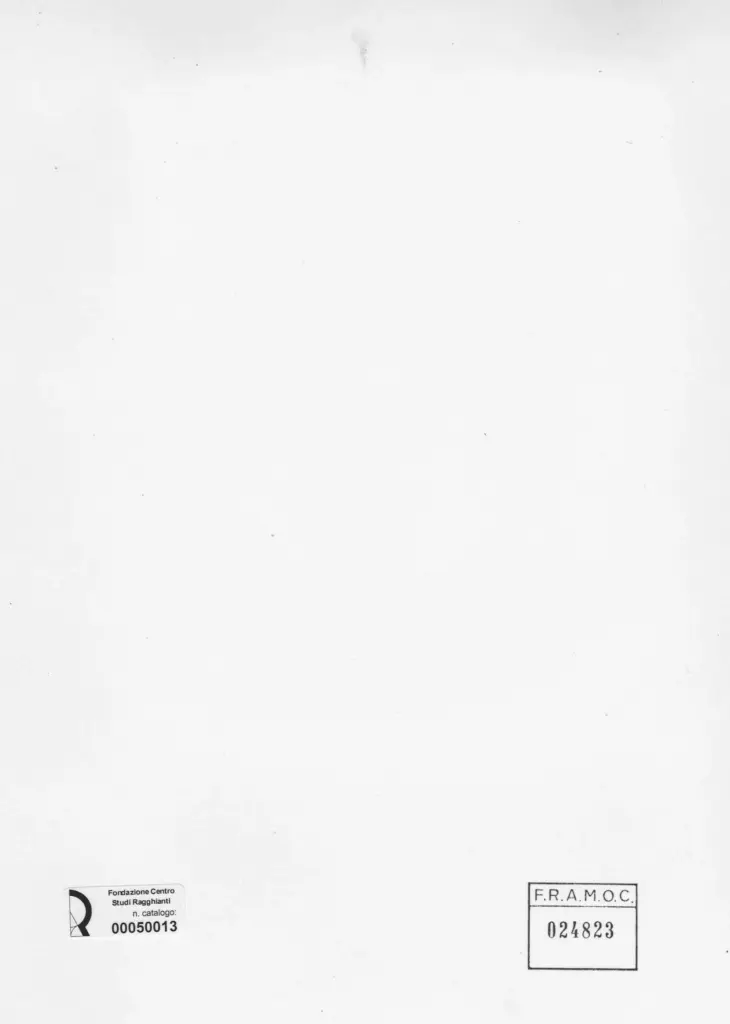 Anonimo , Arp, Jean - sec. XX - Configurazione , retro