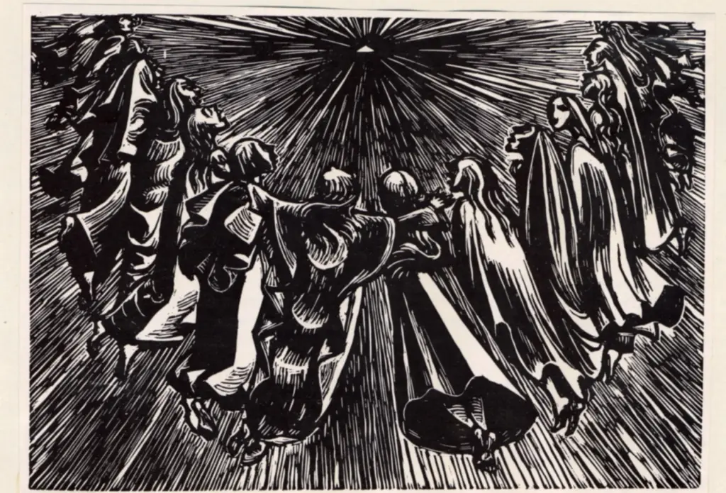 Barlach, Ernst , Angeli cantanti