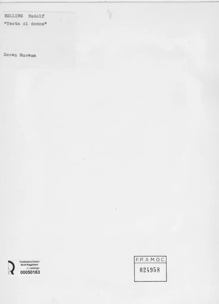 Anonimo , Belling, Rudolf , retro