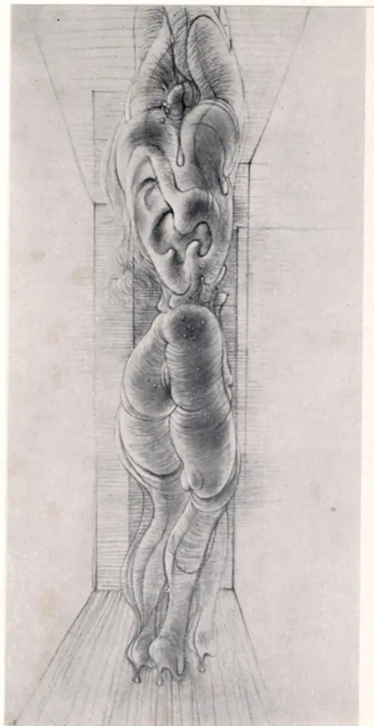 Anonimo , Bellmer, Hans - sec. XX - Disegno , fronte