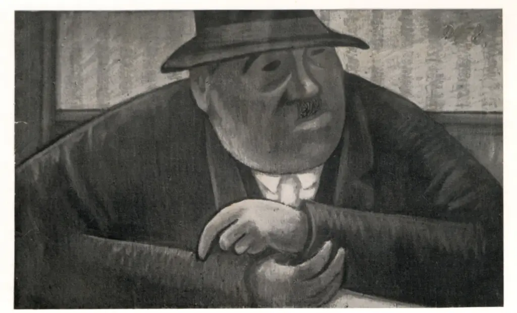 Anonimo , Berg, Werner - sec. XX - Contadino , fronte