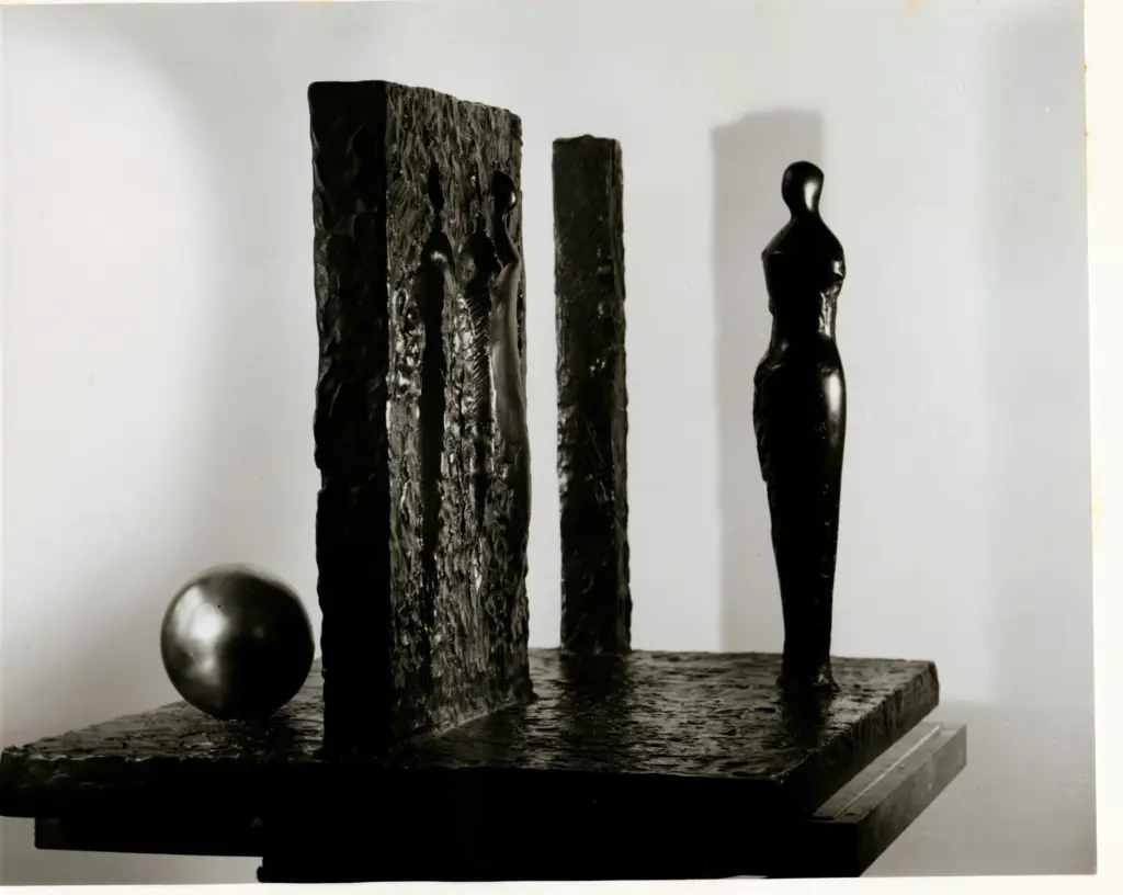 Anonimo , Berthold, Joachim - sec. XX - La piazza , fronte