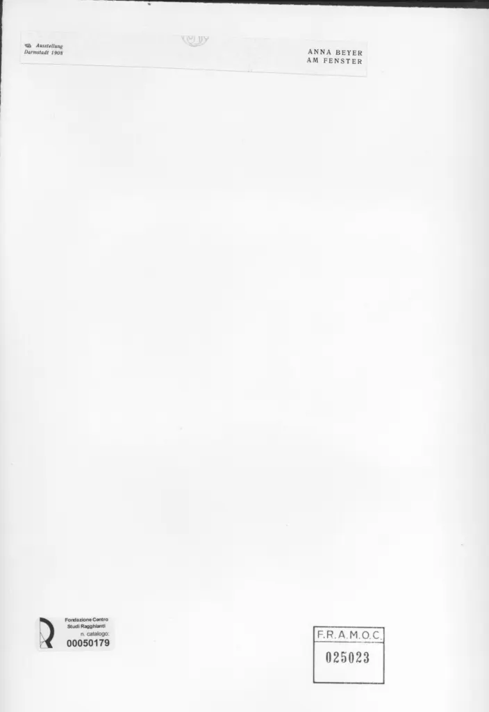 Anonimo , Beyer, Anna , retro