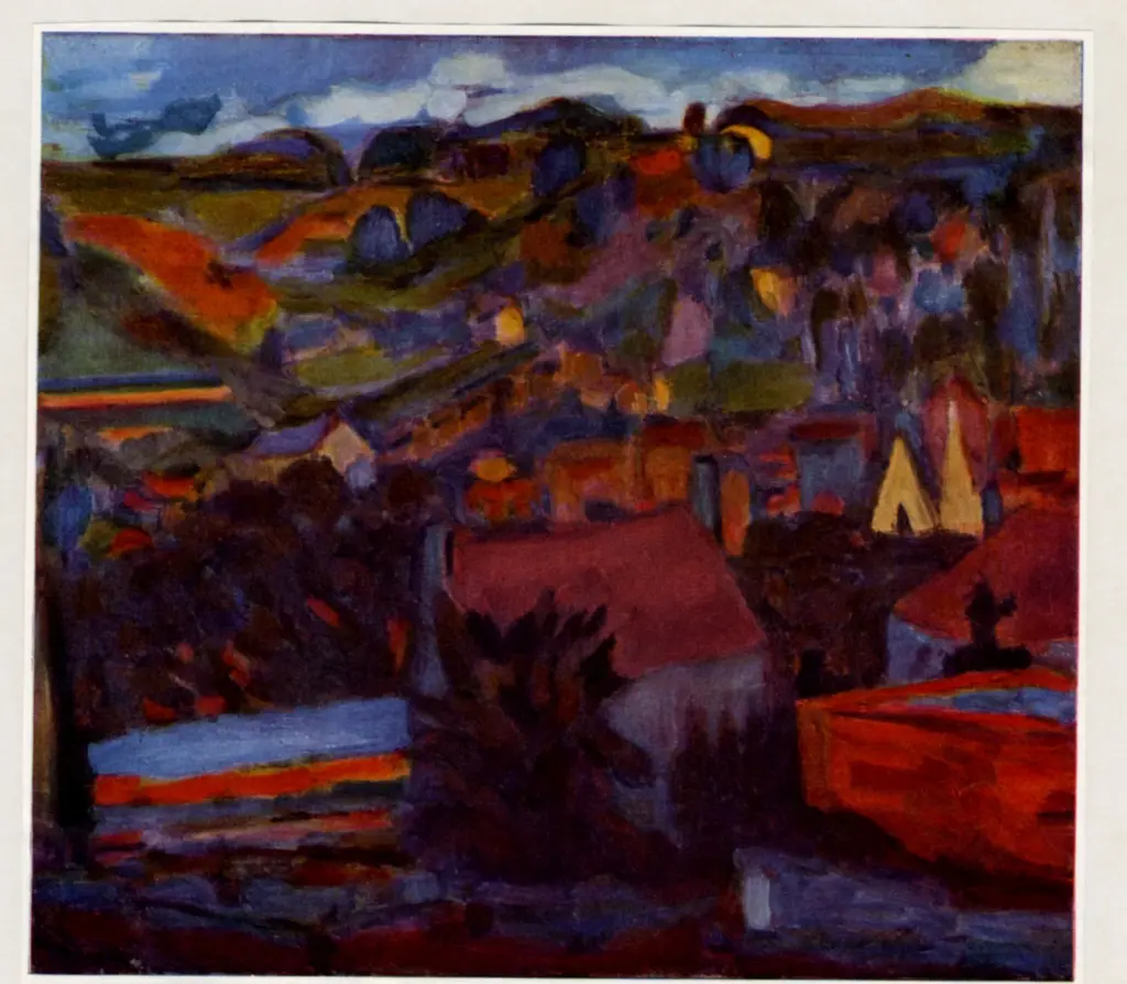 Anonimo , Bloch, Martin - sec. XX - Bangor at Nightfall , fronte