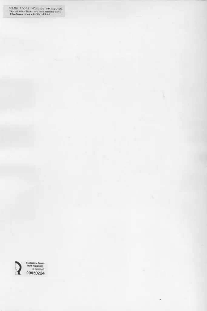 Anonimo , B&uuml;hler, Hans Adolf , retro