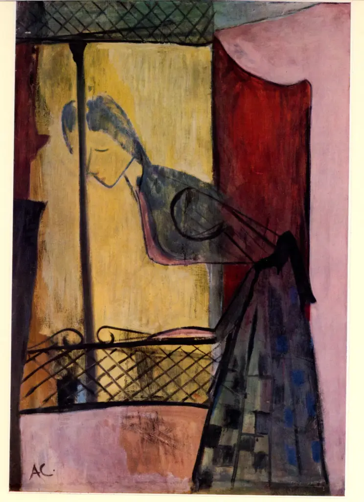 Camaro, Alexander , Madchen am Fenster -