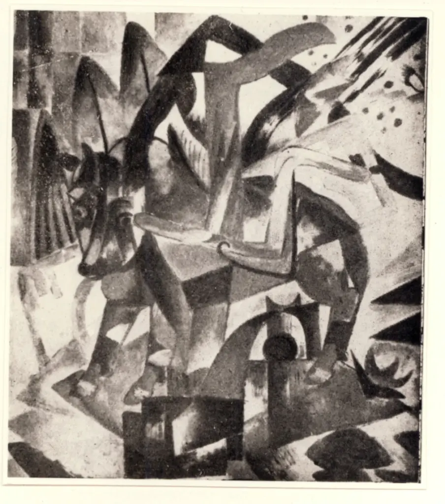 Campendonck, Heinrich , Das gelbe Tier